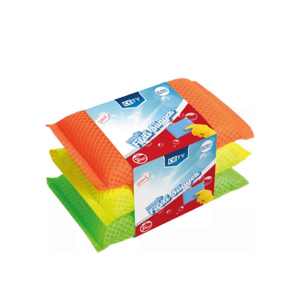 Magic Fileli Cety Sünger 3'lü