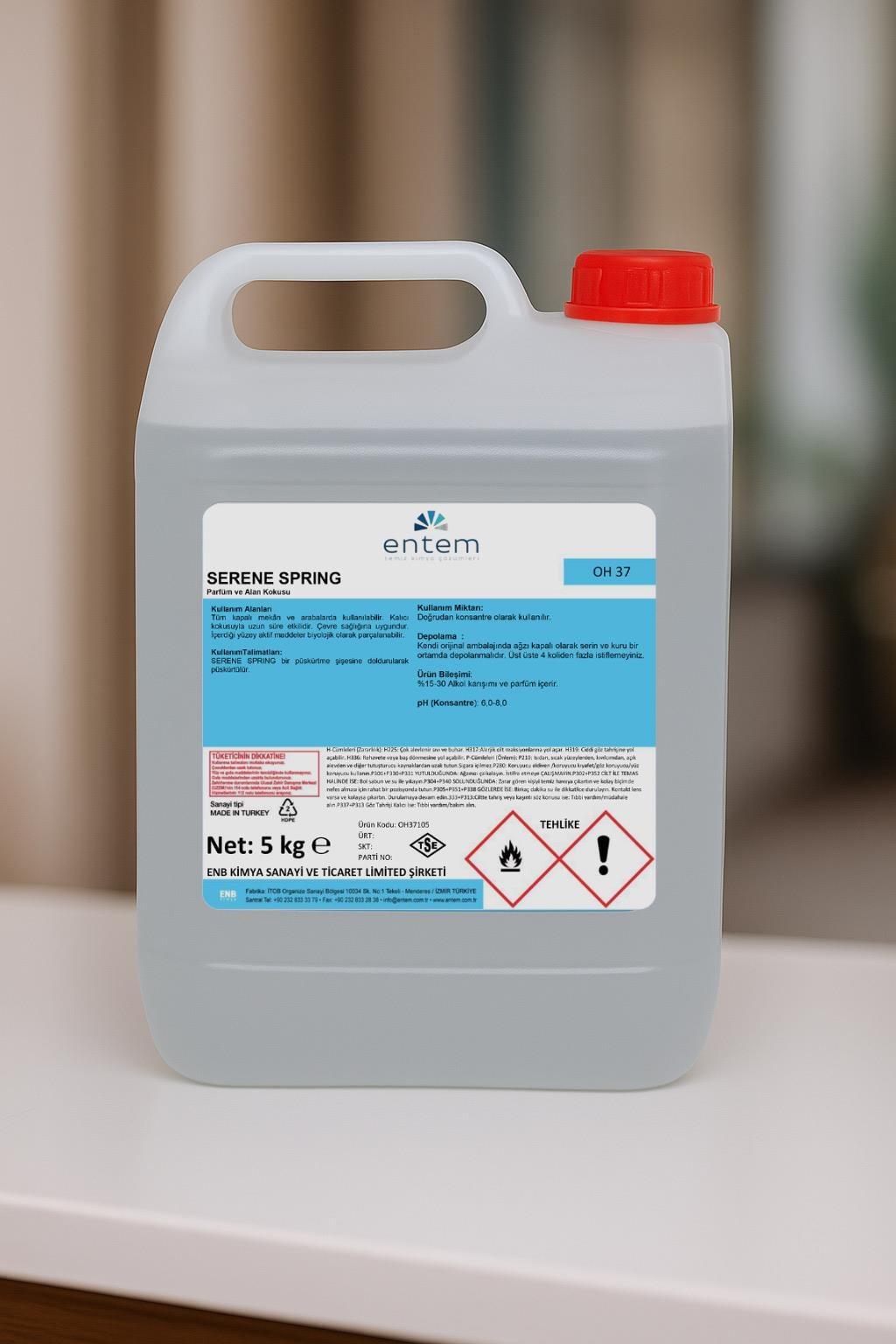 Entem Serene Spring Oda ve Çamaşır Parfümü 5 Lt