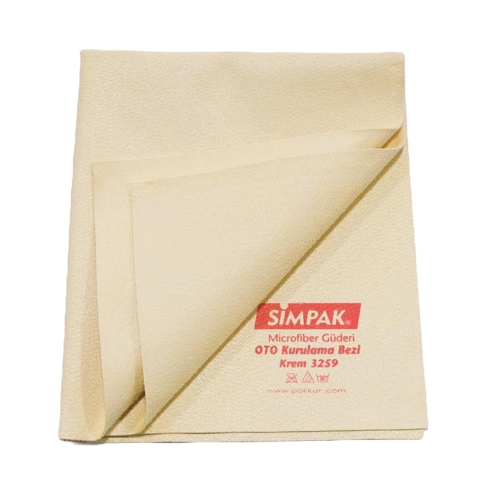 Simpak Güderi Kurulama Bezi (Krem) - 3259