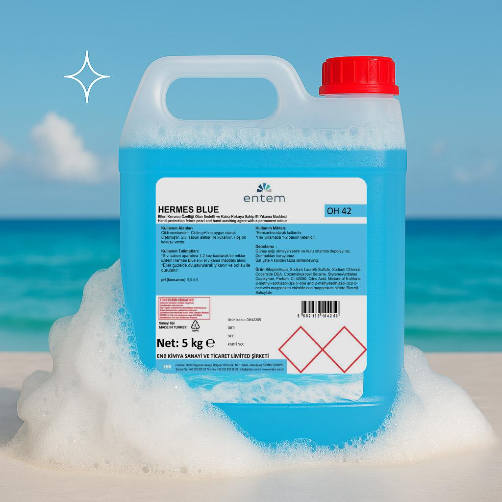 Entem Hermes Blue Sıvı Sabun 5 Lt