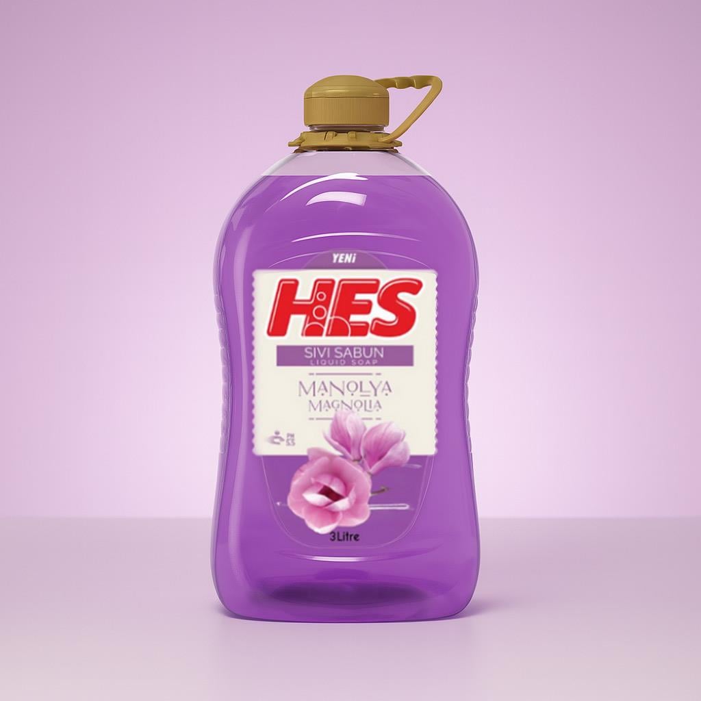 Hes Sıvı El Sabunu Manolya 3000 ml