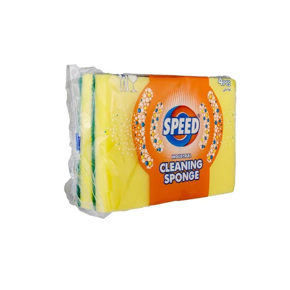 Speed Endüstriyel 4lü Bulaşık Süngeri