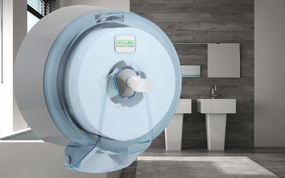 Vialli Mini İçten Çekmeli Tuvalet Kağıdı Dispenseri K3-T