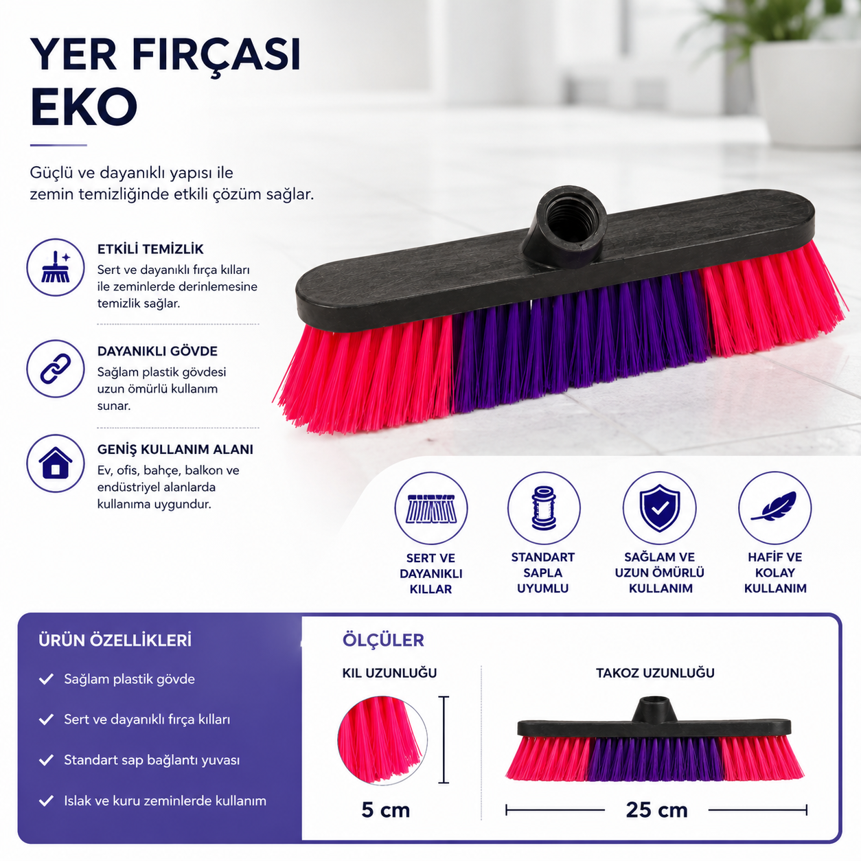 Yer Fırçası Eko