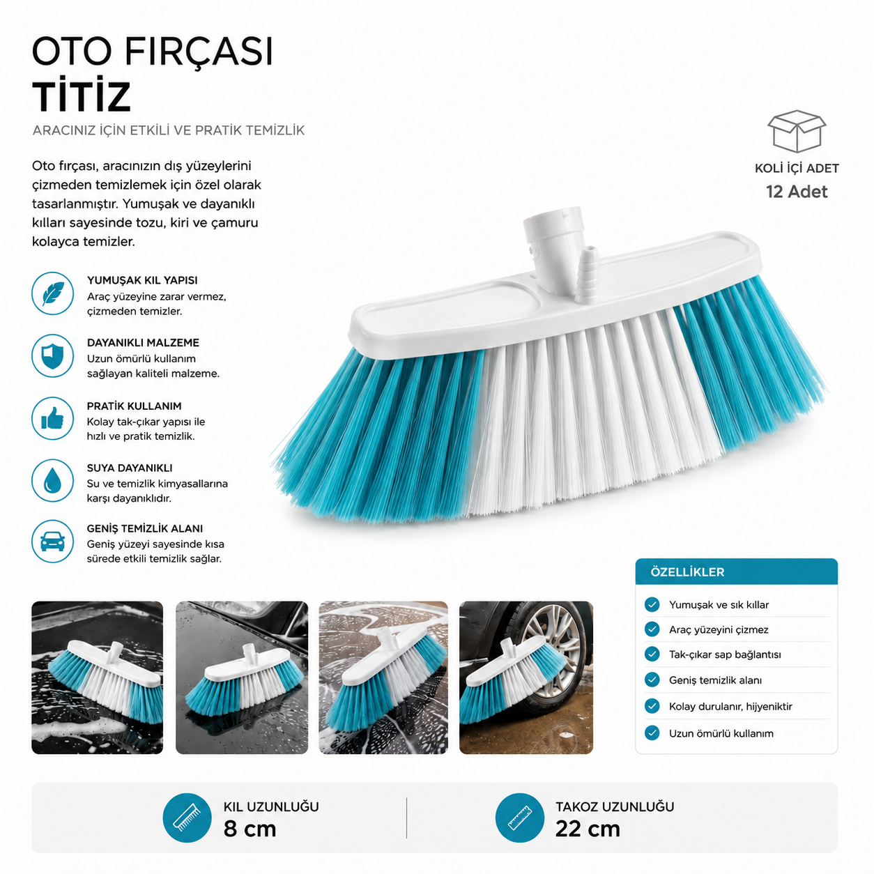 Oto Fırçası Battal (F167)