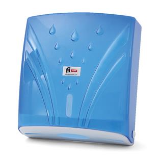 A Form Z Katlı Havlu Aparatları 300lü Şeffaf Mavi