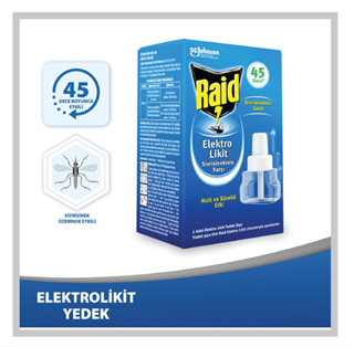 Raid Elektro Likit Sinek Kovucu Yedek