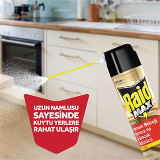 Raid Max Kokusuz Böcek İlacı 300 ml