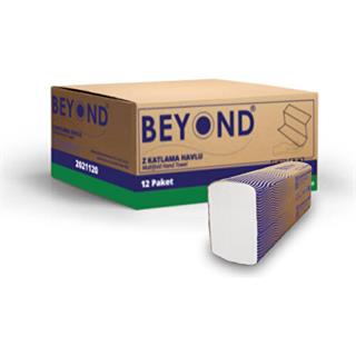 Beyond Dispenser Z Katlama Havlu Peçete 12 Paket Ekonomik