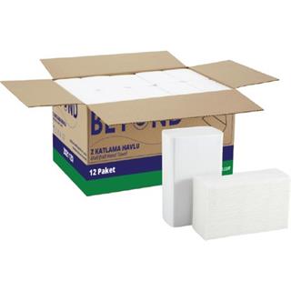 Beyond Dispenser Z Katlama Havlu Peçete 12 Paket Ekonomik