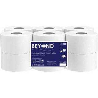 Beyond Mini Cimri Içten Çekmeli Tuvalet Kağıdı 12 Rulo