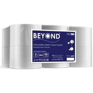 Beyond Mini Cimri Içten Çekmeli Tuvalet Kağıdı 12 Rulo