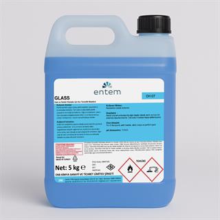 Entem Glass İz Bırakmayan Cam Temizleyici 5 Lt