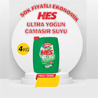 Hes Ultra Yoğun Çamaşır Suyu 4 Lt