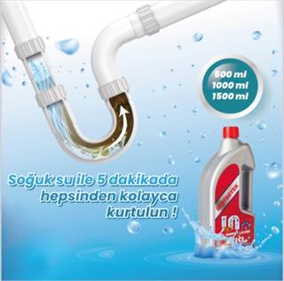 Destroyer WC, Banyo, Sıvı Lavabo Açıcı - 1000 Ml