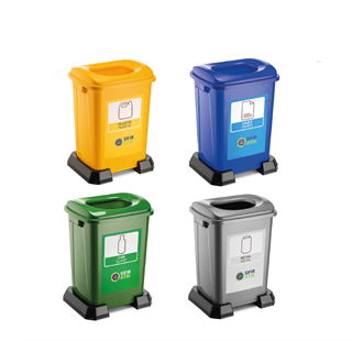 Geri Dönüşüm Kutusu Plastik 50 Lt
