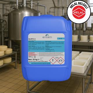 Alcip C-1 Alkali, Sıvı CIP Temizlik Kimyasalı 25 LT