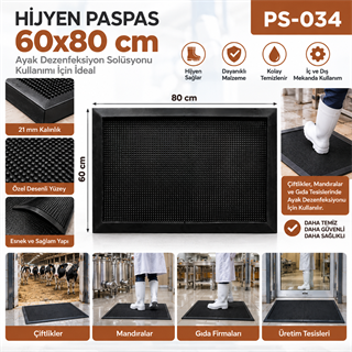 Hijyen Paspas 60 cm x 80 cm
