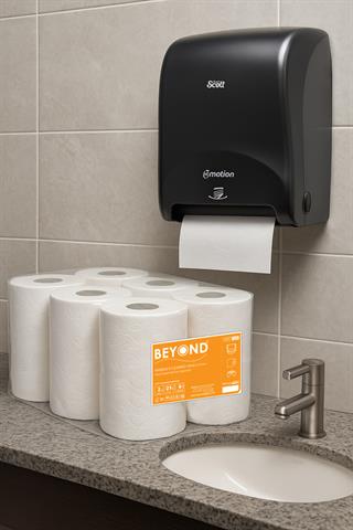 Beyond Profesyonel Fotoselli Hareketli Havlu 21 cm – 2 Katlı, 6lı Paket, 75 m