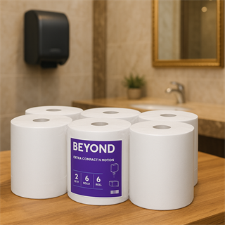 Beyond Profesyonel Hareketli Çift Katlı Kağıt Havlu 21 cm 50 mt 6 Adet 