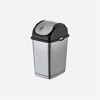Dünya 10 L Slim Kapaklı Çöp Kovası 09402
