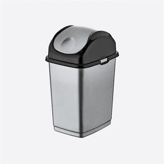 Dünya 35 L Slim Kapaklı Çöp Kovası 09404