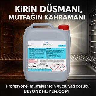 Entem Grill Ağır Yağ Çözücü Fırın Temizleme 5 Lt