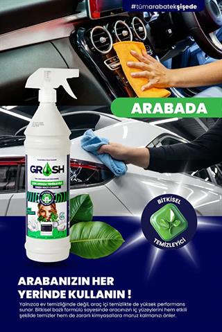 Grosh Vegan Çok Amaçlı Ultra Güçlü Leke Çıkarıcı Sprey (Büyük Boy)