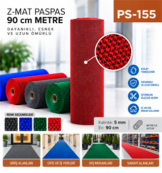 Z-Mat Paspas 5 mm 90 cm Metre