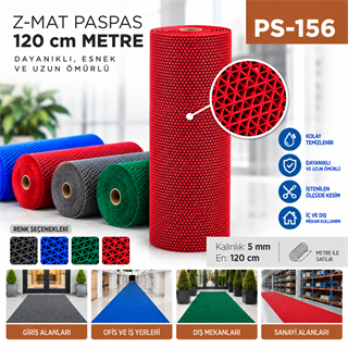 Z-Mat Paspas 5 mm 120 cm Metre