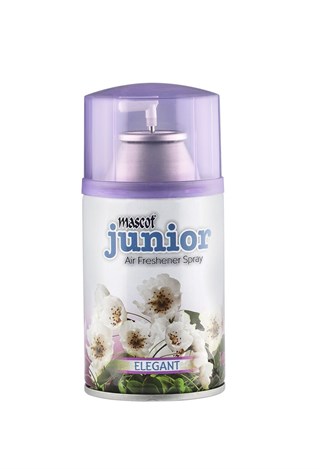 Mascot Junior Otomatik Sprey Püskürtücü Spreyi Elegant 260 ML | Kalıcı Ortam Kokusu