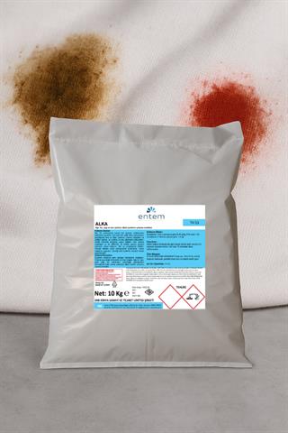 Alka Ağır Kir Yağ Kan Çözücü Toz Çamaşır Yıkama Deterjanı Yardımcısı 10 Kg