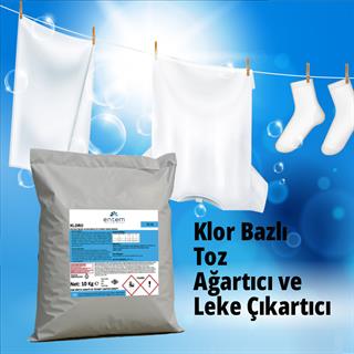 Entem Kloro Ağartıcı ve Leke Çıkarıcı Toz Deterjan 10 KG