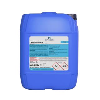 OMEGA CANDOR 20 Kg – Klor Bazlı Ağartıcı ve Leke Çıkarıcı Sıvı Çamaşır Deterjanı