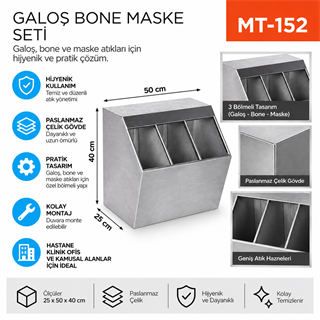 Galoş Bone Maske Seti (7494)