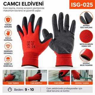 Camcı Eldiveni Techno (C-432)