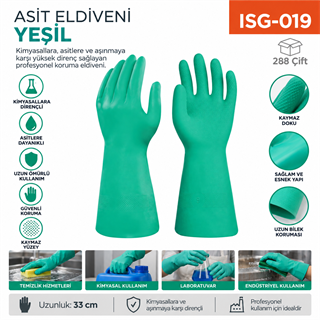 Asit Eldiveni Yeşil (NTL-33)