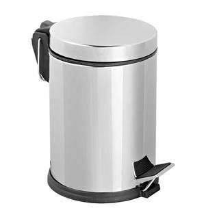 Pedallı Paslanmaz Çelik Krom Çöp Kovası 16 Litre 