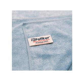 Polikur Premium Oto Mikrofiber Kurulama Bezi Mavi 3223 - 50cmx70cm
