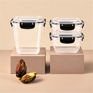 Saklama Kabı Contalı Master Kare 2400 ML(30805)