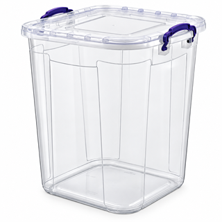 Saklama Kutusu Kare M.Box 70 LT Şeffaf (E-631)