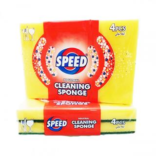 Speed Endüstriyel 4lü Bulaşık Süngeri