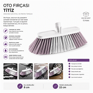 Oto Fırçası Ti̇ti̇z (TP 501)