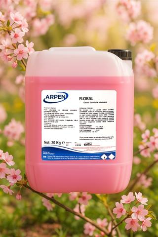 ENTEM Genel ve Yüzey Temizleyici FLORAL ÇİÇEK Kokulu 20 Lt