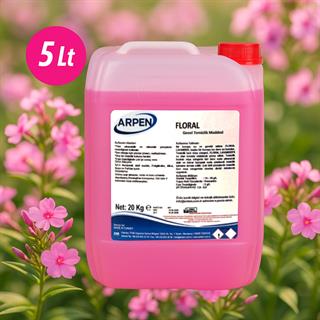 ENTEM Arpen Floral Çiçek Kokulu Genel ve Yüzey Temizleyici 5 Lt
