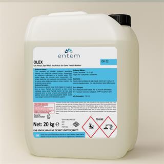 Entem Olex Çok Amaçlı, Zayıf Alkali, Hoş Kokulu Sıvı Genel Temizlik Maddesi 20 Lt