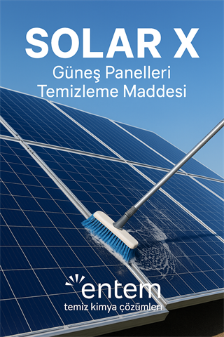 SOLAR X – Güneş Paneli Temizleme Solüsyonu 5 lt