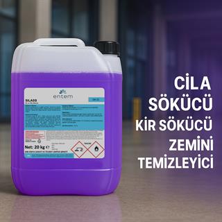 Entem Silass Zeminler için Kir ve Cila Sökücü 20 lt