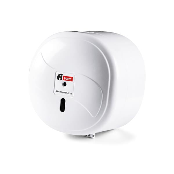 A Form Mini İçten Çekme Tuvalet Kağıdı Dispenseri Beyaz