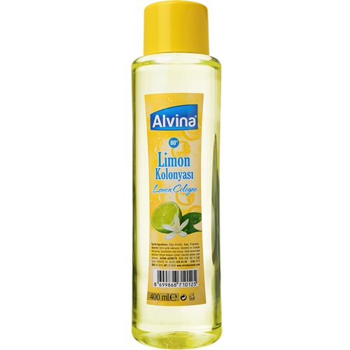 Alvina Limon Kolonyası 80 C 400 ml Şişe